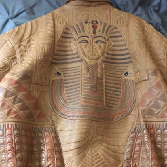 Leather AL Wissam jacket - Picture 3 of 3